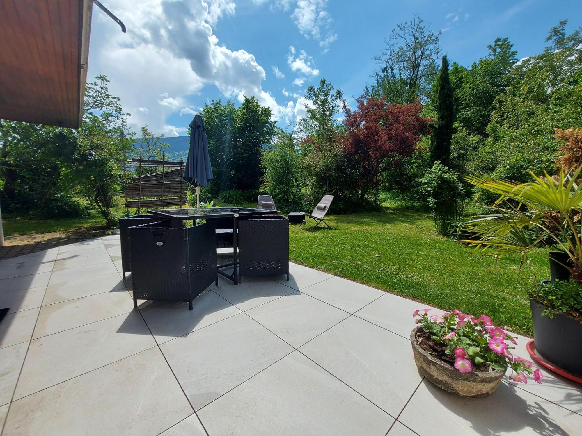 Rare, Cosy Studio Terrasse Au Coeur De St-Jorioz Saint-Jorioz Dış mekan fotoğraf