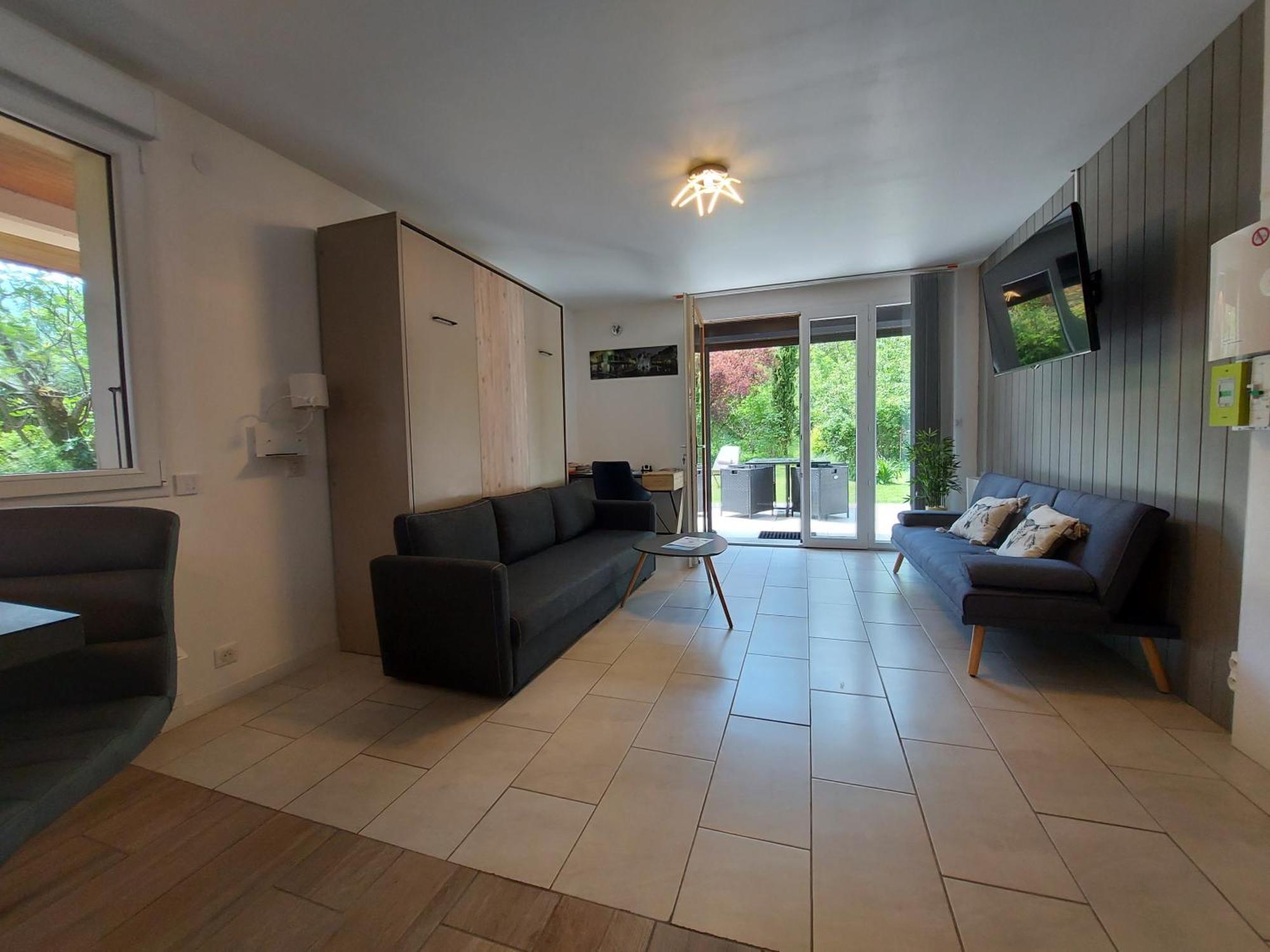 Rare, Cosy Studio Terrasse Au Coeur De St-Jorioz Saint-Jorioz Dış mekan fotoğraf