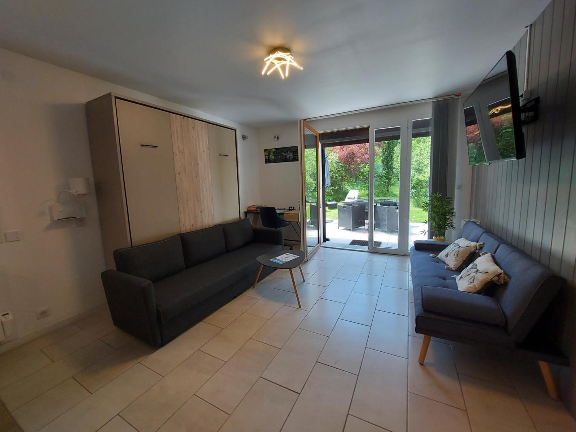Rare, Cosy Studio Terrasse Au Coeur De St-Jorioz Saint-Jorioz Dış mekan fotoğraf