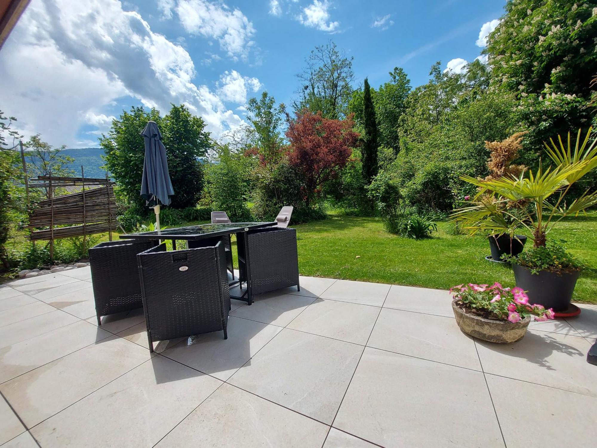 Rare, Cosy Studio Terrasse Au Coeur De St-Jorioz Saint-Jorioz Dış mekan fotoğraf